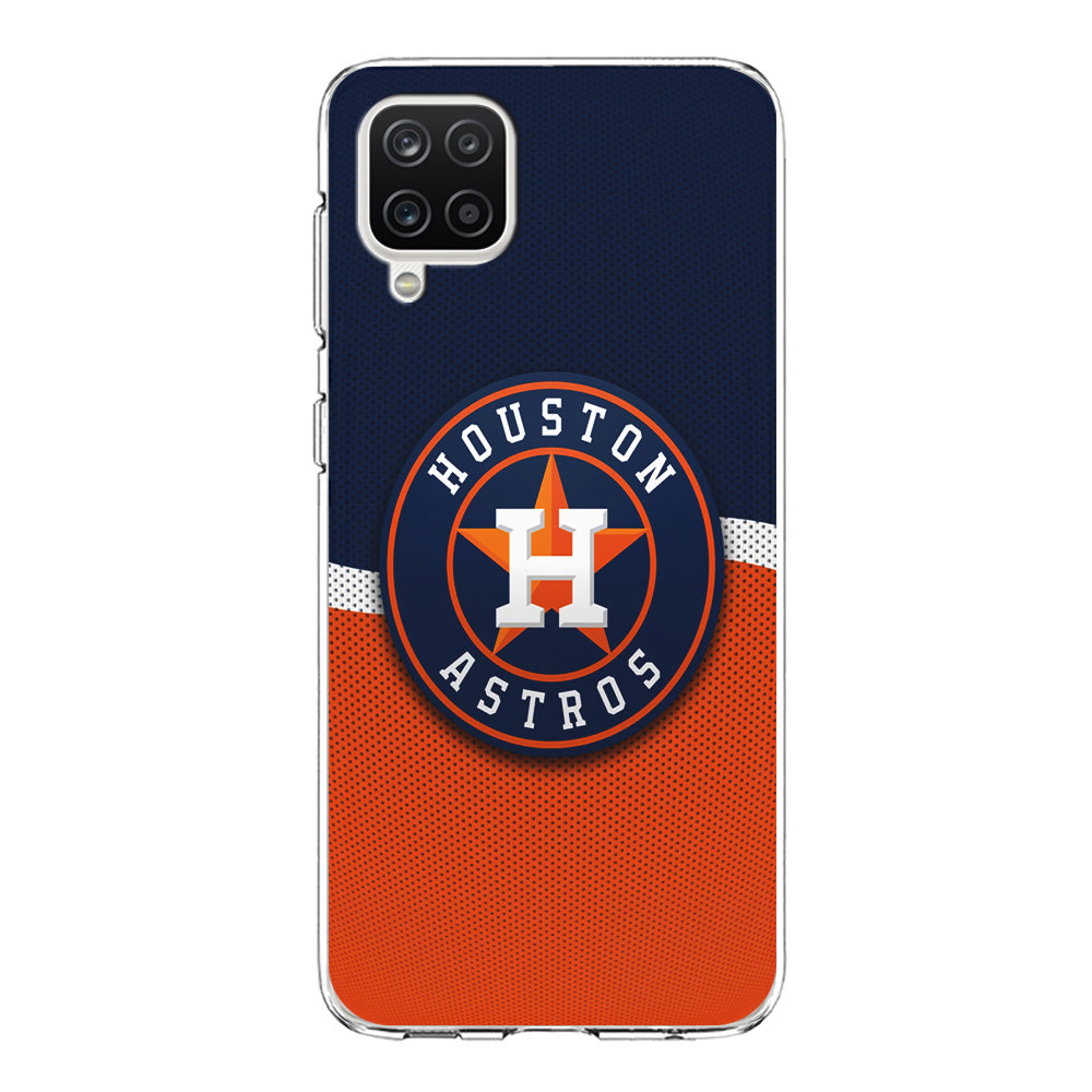 Baseball Houston Astros MLB 001 Samsung Galaxy A12 Case-Phone Case-Clear Soft Case-Altracase