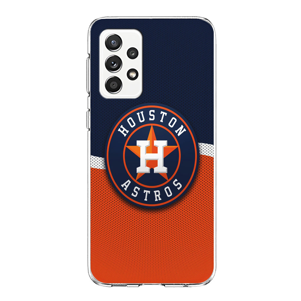 Baseball Houston Astros MLB 001 Samsung Galaxy A72 Case-Phone Case-Clear Soft Case-Altracase