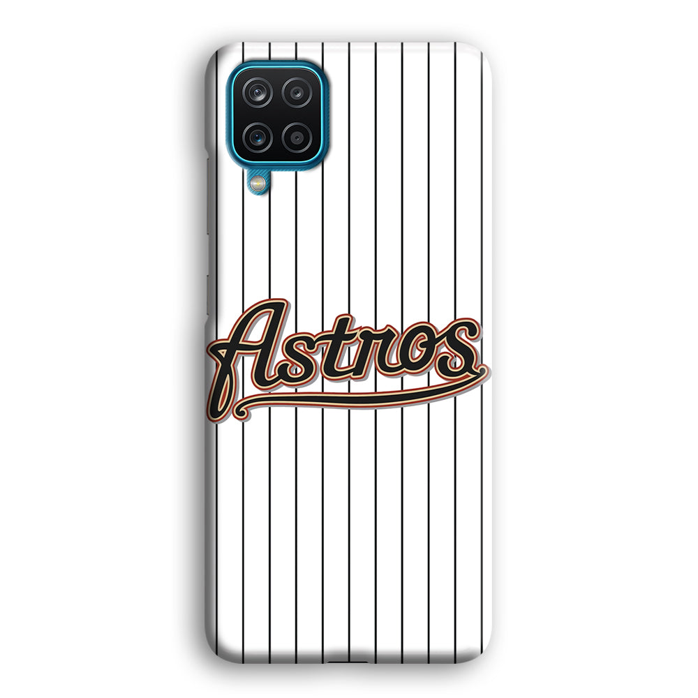 Baseball Houston Astros MLB 002 Samsung Galaxy A12 Case-Phone Case-3D Case-Altracase