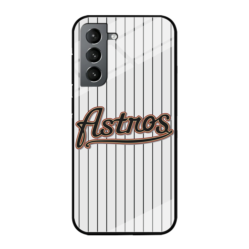 Baseball Houston Astros MLB 002 Samsung Galaxy S23 Case-Phone Case-Tempered Glass Case-Altracase