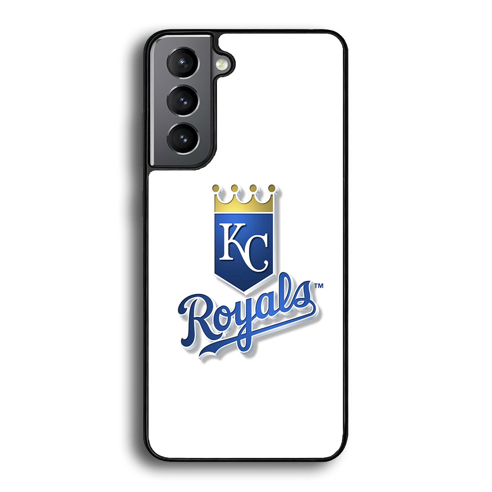 Baseball Kansas City Royals MLB 001 Samsung Galaxy S21 Plus Case-Phone Case-Rubber Black (2D Case)-Altracase