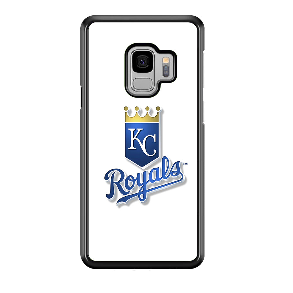 Baseball Kansas City Royals MLB 001 Samsung Galaxy S9 Case-Phone Case-Rubber Black (2D Case)-Altracase