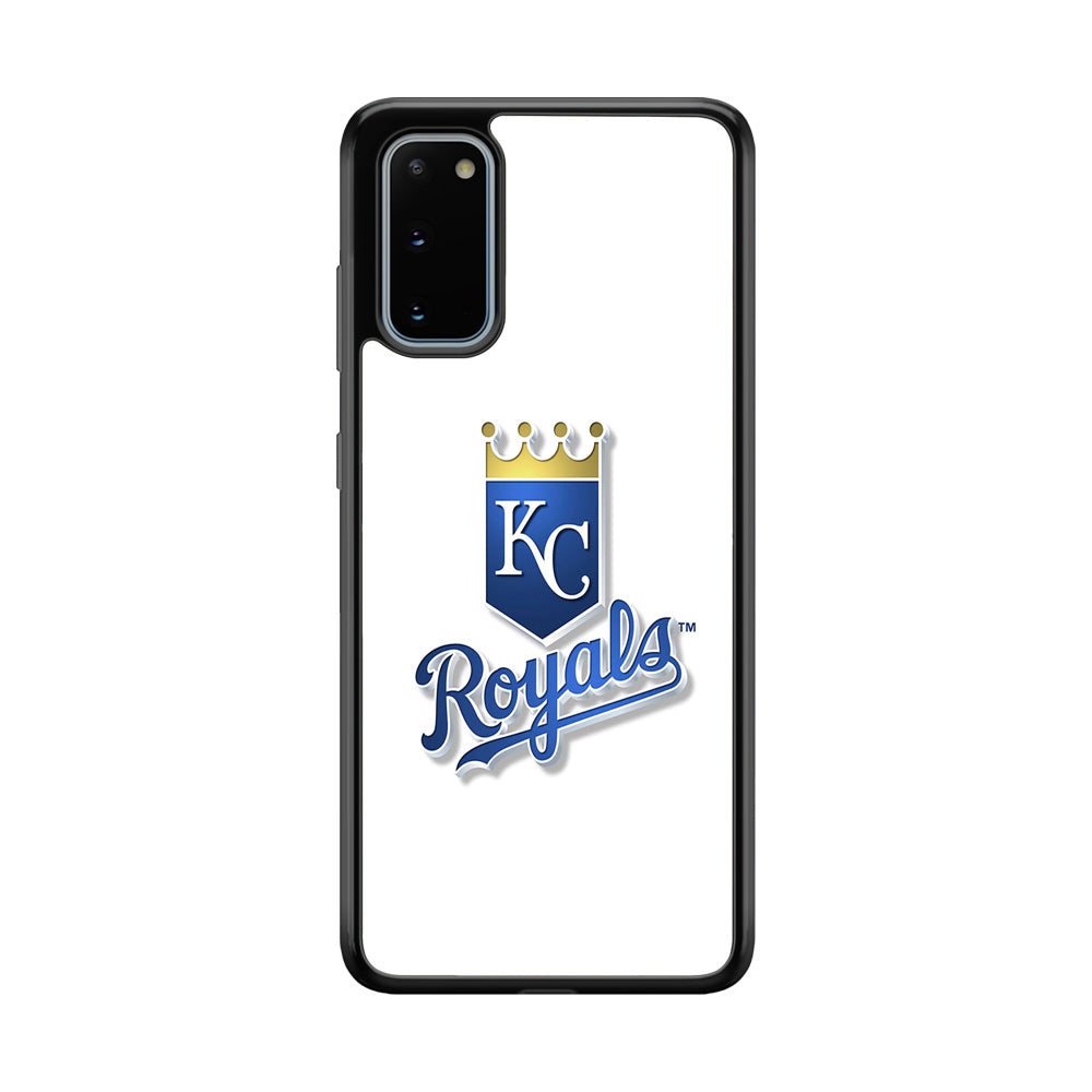 Baseball Kansas City Royals MLB 001 Samsung Galaxy S20 Case-Phone Case-Rubber Black (2D Case)-Altracase