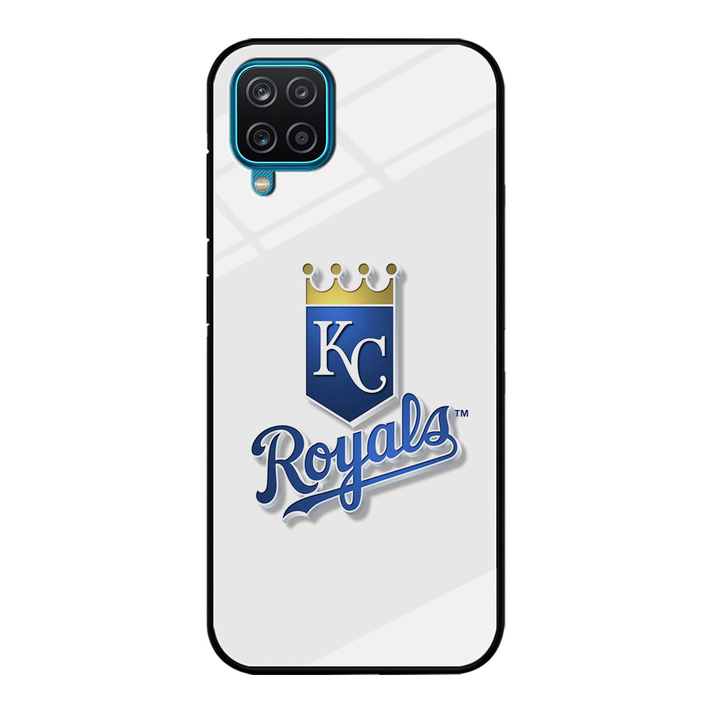 Baseball Kansas City Royals MLB 001 Samsung Galaxy A12 Case-Phone Case-Tempered Glass Case-Altracase