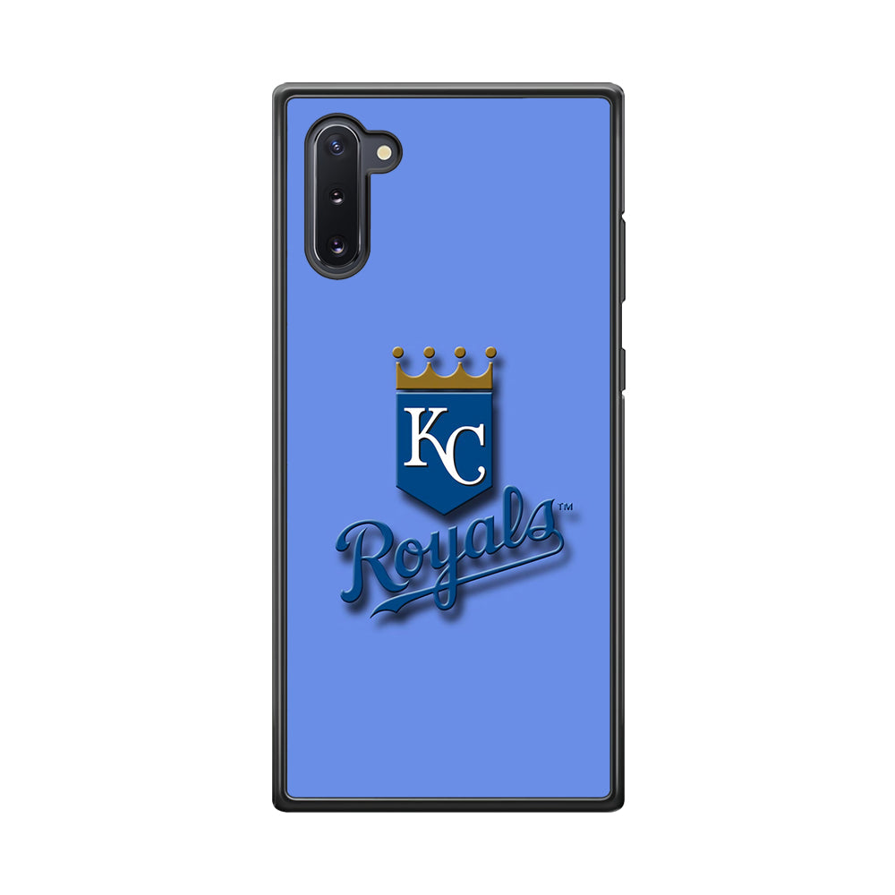 Baseball Kansas City Royals MLB 002 Samsung Galaxy Note 10 Case-Phone Case-Rubber Black (2D Case)-Altracase