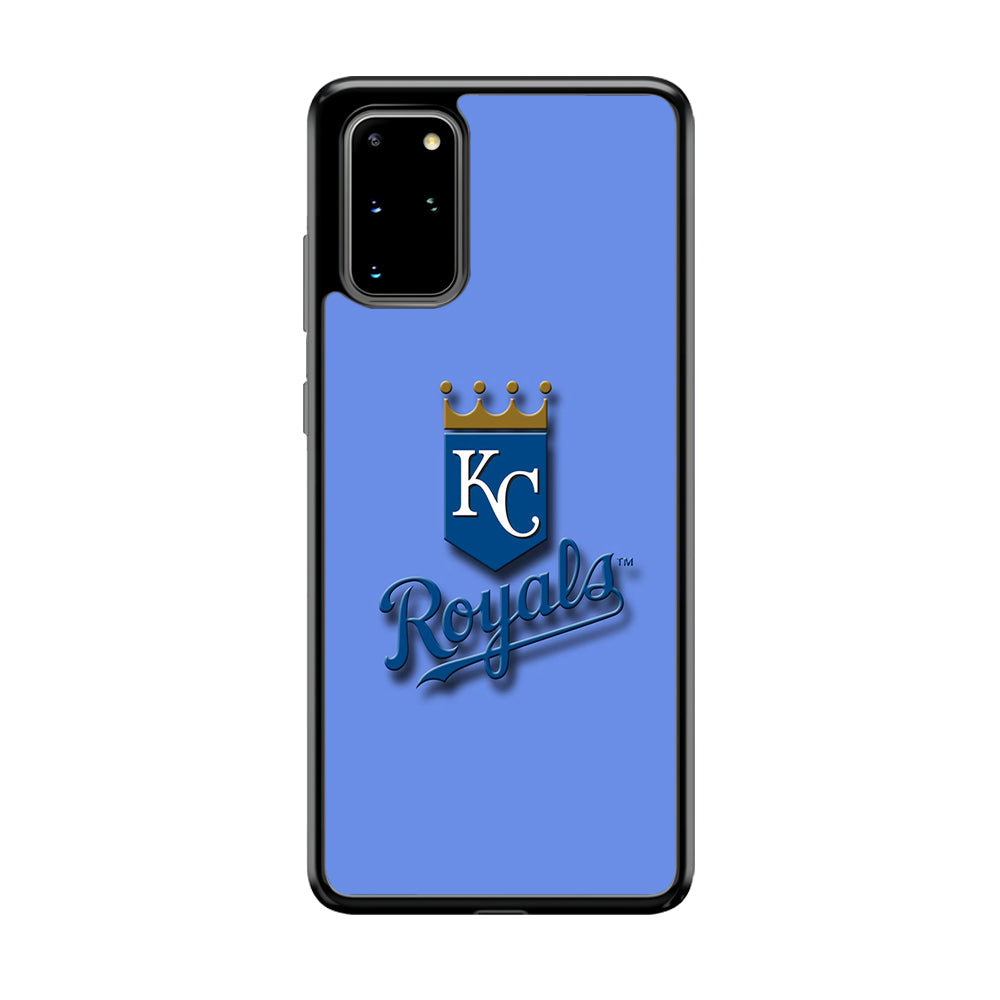 Baseball Kansas City Royals MLB 002 Samsung Galaxy S20 Plus Case-Phone Case-Rubber Black (2D Case)-Altracase