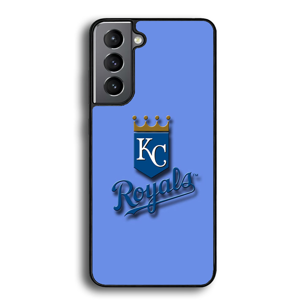 Baseball Kansas City Royals MLB 002 Samsung Galaxy S21 Plus Case-Phone Case-Rubber Black (2D Case)-Altracase