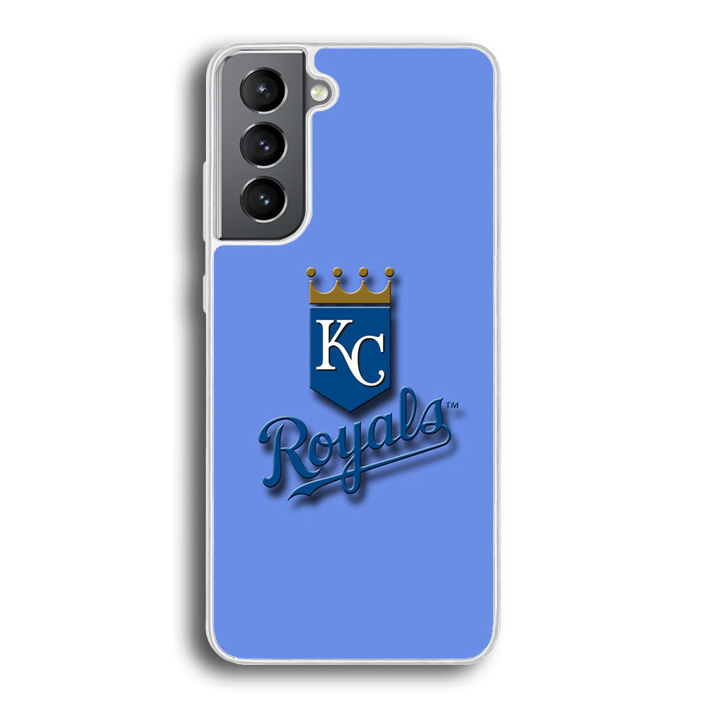 Baseball Kansas City Royals MLB 002 Samsung Galaxy S21 Plus Case-Phone Case-Rubber White (2D Case)-Altracase