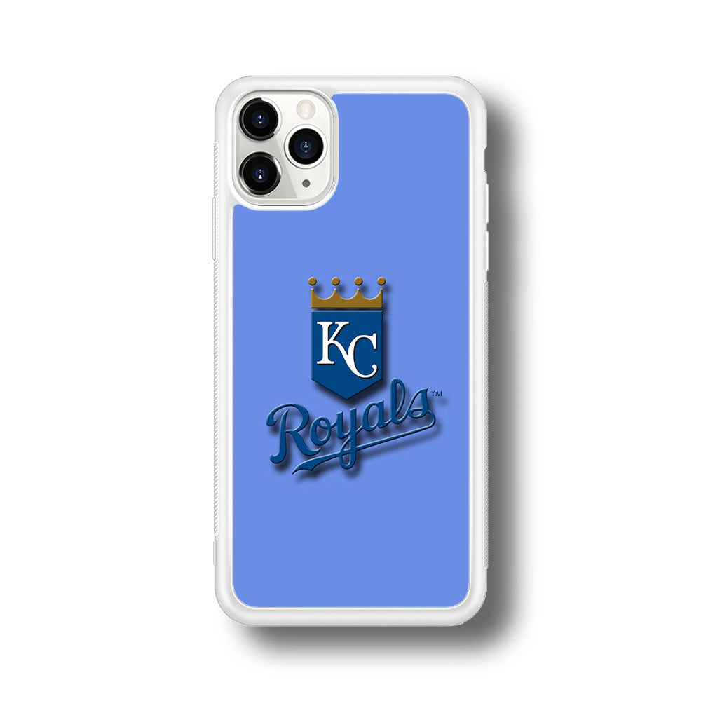 Baseball Kansas City Royals MLB 002 iPhone 11 Pro Case-Phone Case-Rubber White (2D Case)-Altracase