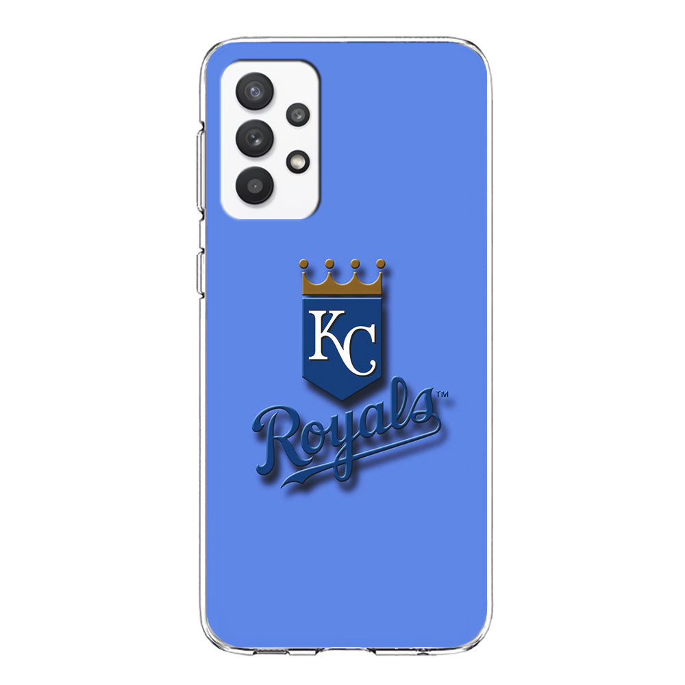Baseball Kansas City Royals MLB 002 Samsung Galaxy A32 Case-Phone Case-Clear Soft Case-Altracase