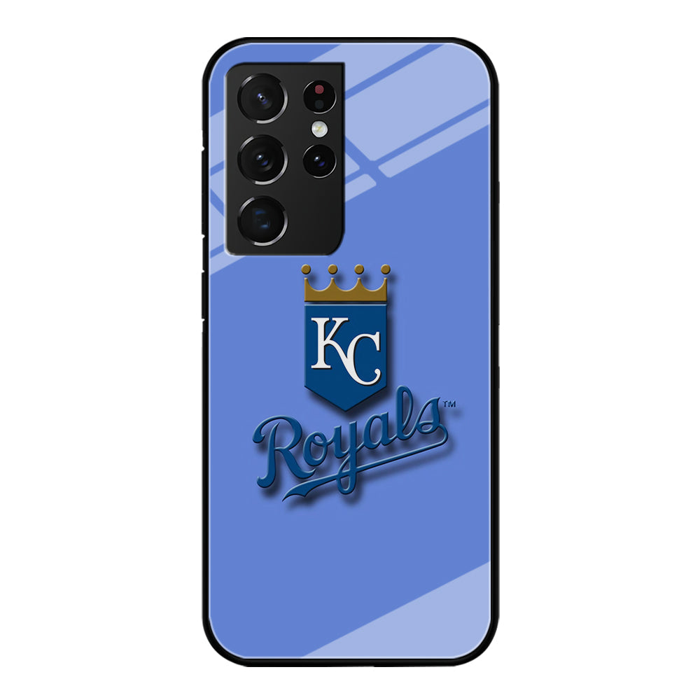 Baseball Kansas City Royals MLB 002 Samsung Galaxy S23 Ultra Case-Phone Case-Tempered Glass Case-Altracase