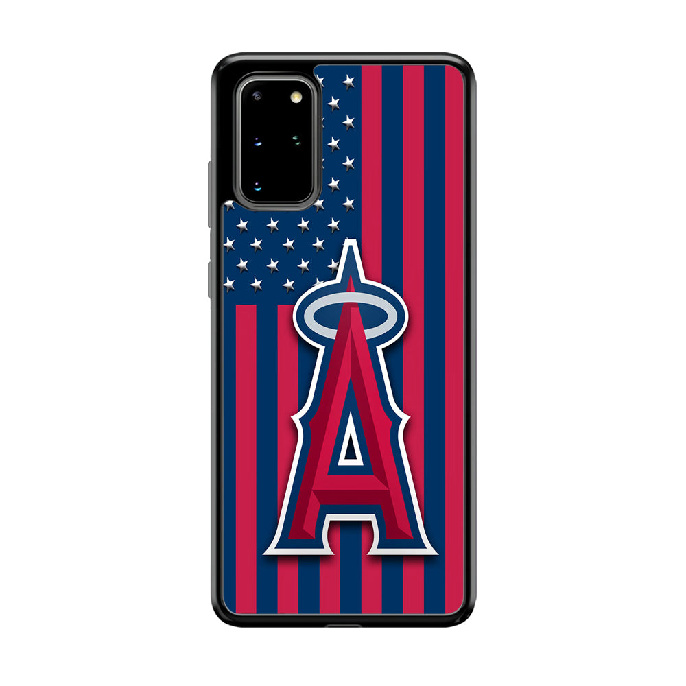 Baseball Los Angeles Angels MLB 001 Samsung Galaxy S20 Plus Case-Phone Case-Tempered Glass Case-Altracase