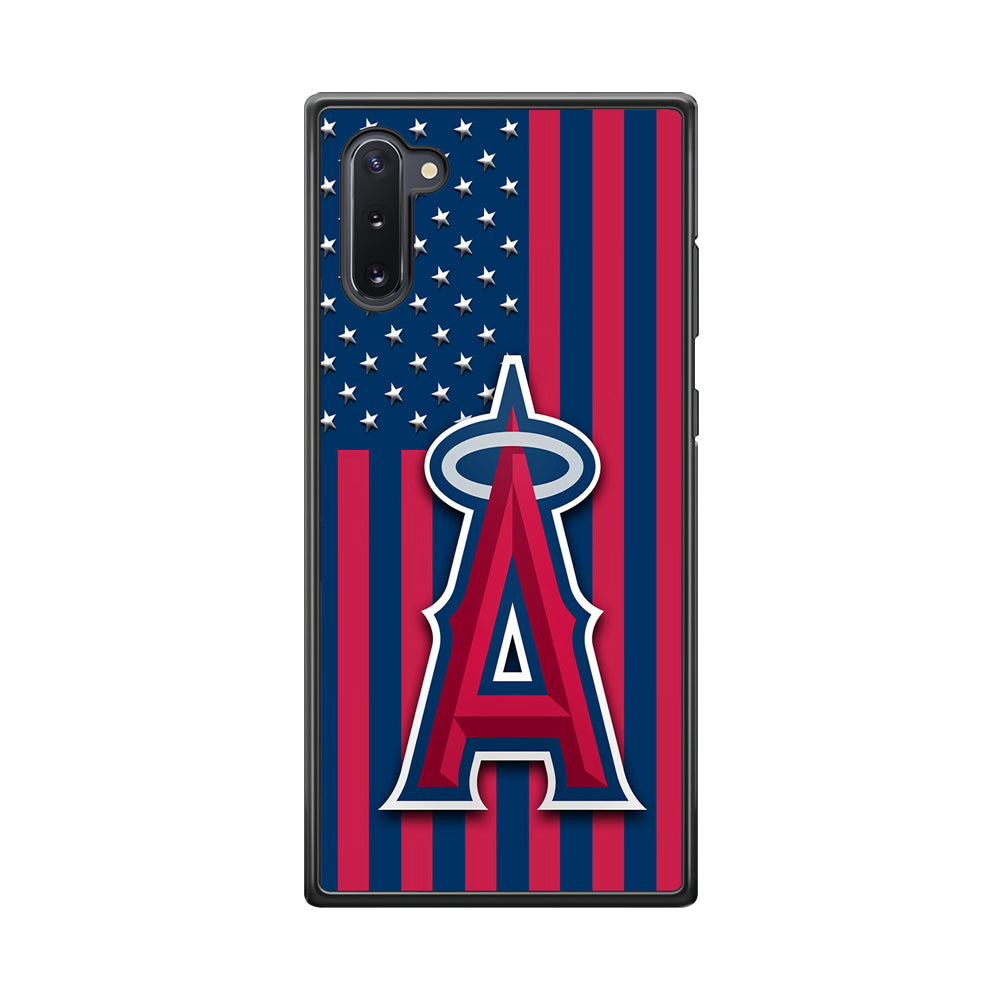 Baseball Los Angeles Angels MLB 001 Samsung Galaxy Note 10 Case-Phone Case-Tempered Glass Case-Altracase