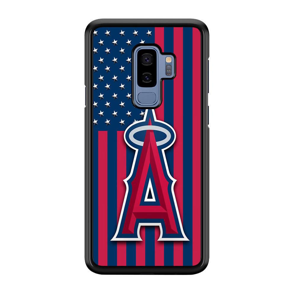 Baseball Los Angeles Angels MLB 001 Samsung Galaxy S9 Plus Case-Phone Case-Tempered Glass Case-Altracase