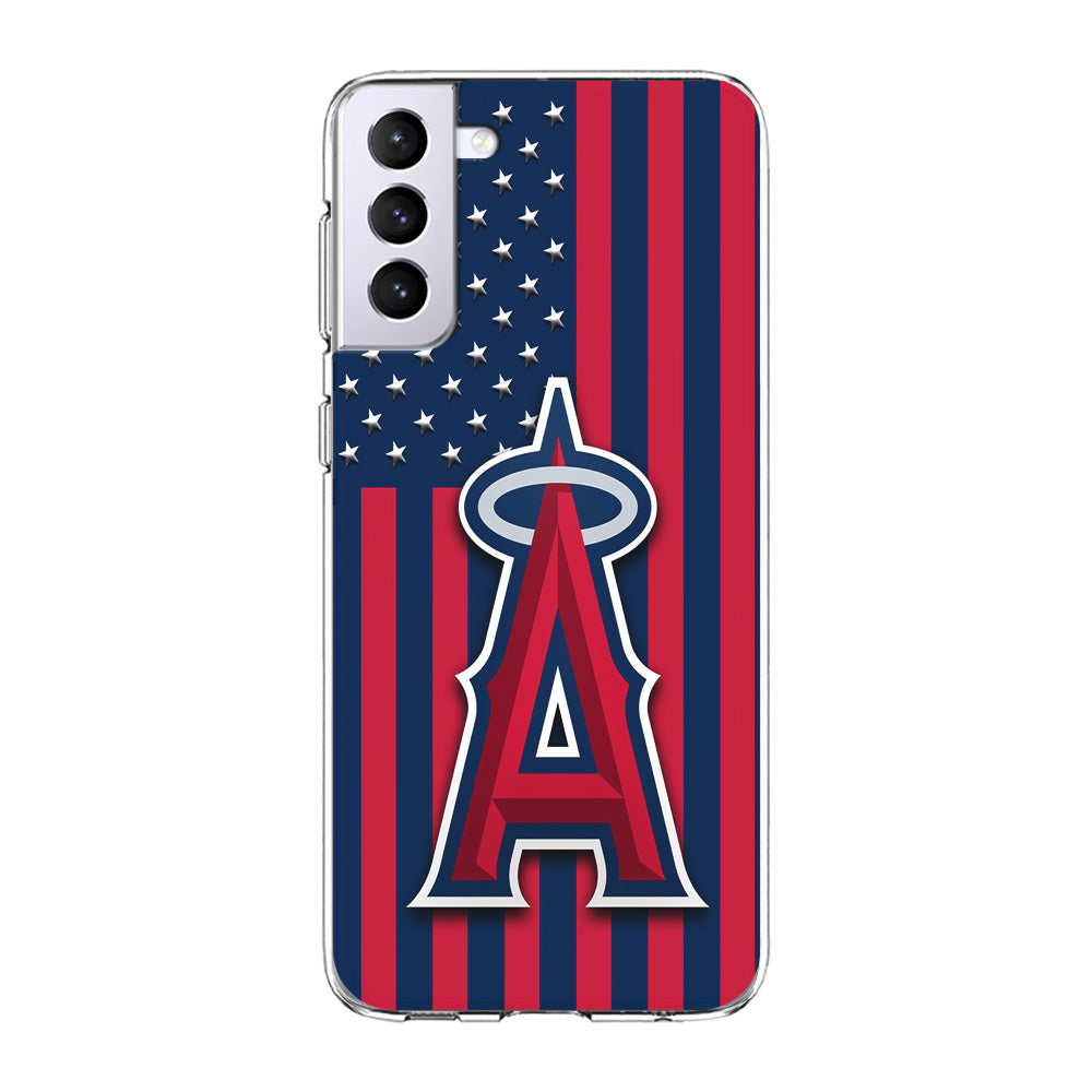 Baseball Los Angeles Angels MLB 001 Samsung Galaxy S22 Case-Phone Case-Clear Soft Case-Altracase