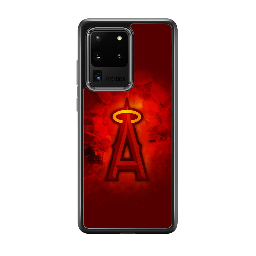 Baseball Los Angeles Angels MLB 002 Samsung Galaxy S20 Ultra Case-Phone Case-Tempered Glass Case-Altracase
