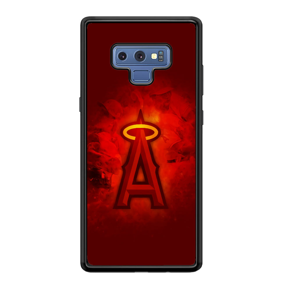 Baseball Los Angeles Angels MLB 002 Samsung Galaxy Note 9 Case-Phone Case-Tempered Glass Case-Altracase