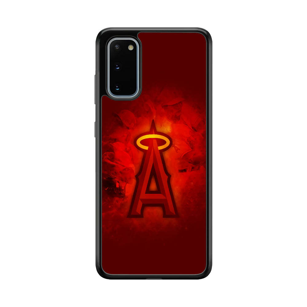 Baseball Los Angeles Angels MLB 002 Samsung Galaxy S20 Case-Phone Case-Tempered Glass Case-Altracase