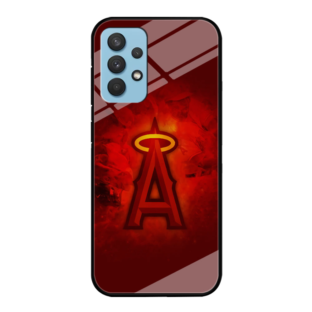 Baseball Los Angeles Angels MLB 002 Samsung Galaxy A32 Case-Phone Case-Tempered Glass Case-Altracase