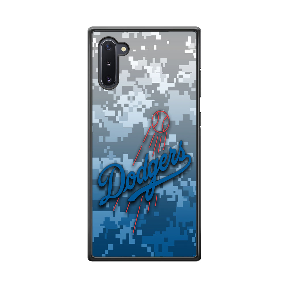 Baseball Los Angeles Dodgers MLB 001 Samsung Galaxy Note 10 Case-Phone Case-Rubber Black (2D Case)-Altracase