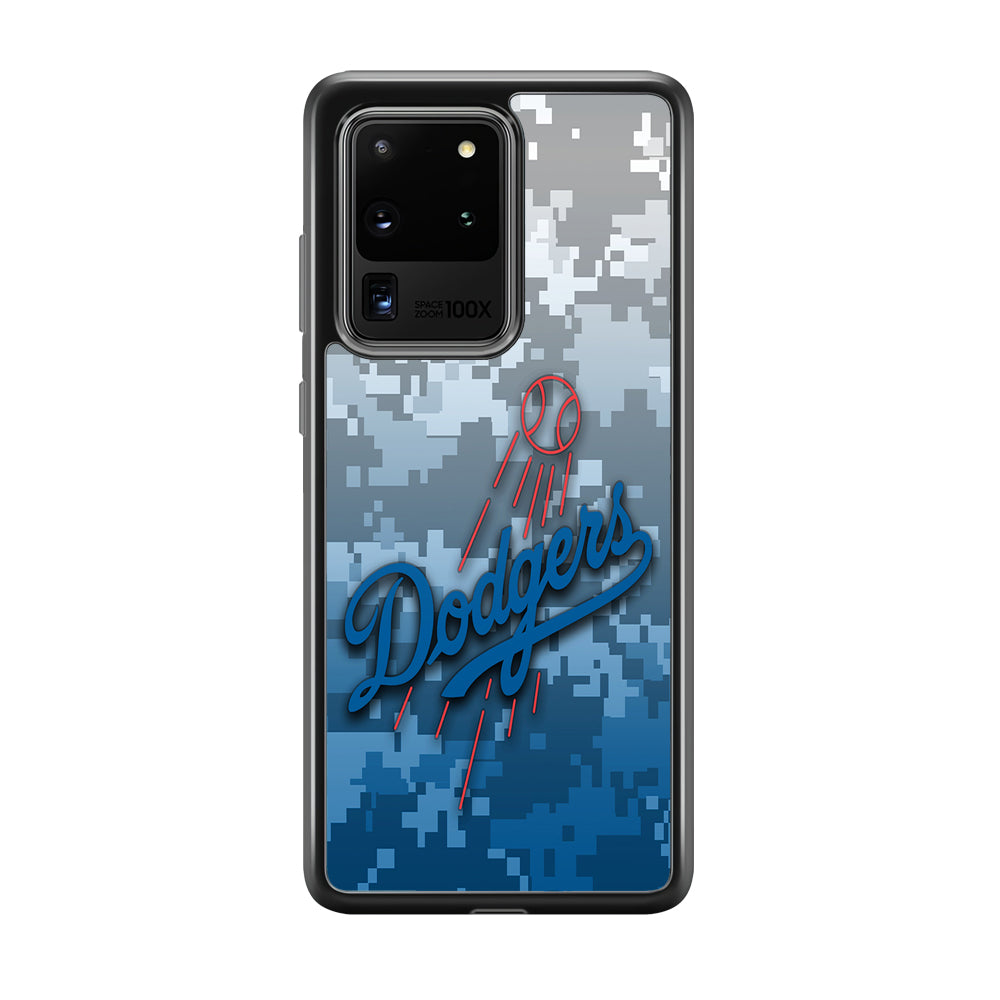 Baseball Los Angeles Dodgers MLB 001 Samsung Galaxy S20 Ultra Case-Phone Case-Tempered Glass Case-Altracase