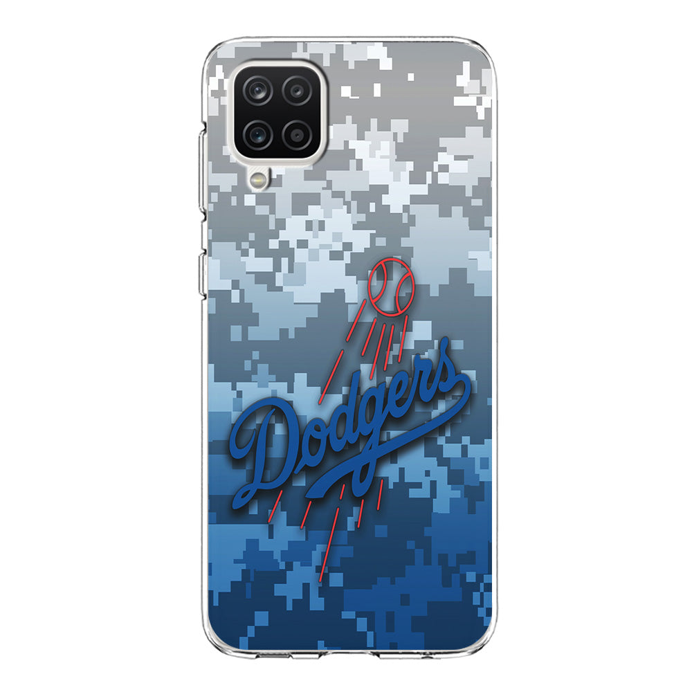 Baseball Los Angeles Dodgers MLB 001 Samsung Galaxy A12 Case-Phone Case-Clear Soft Case-Altracase