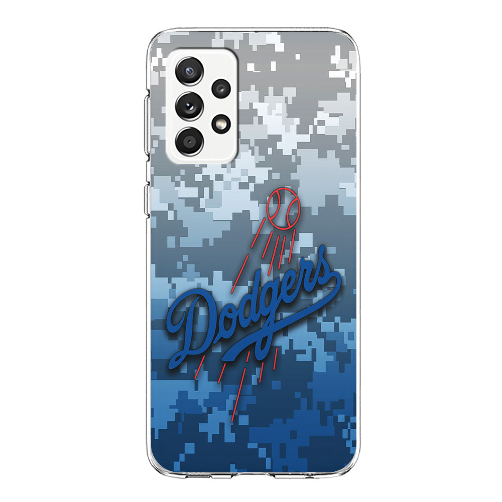 Baseball Los Angeles Dodgers MLB 001 Samsung Galaxy A52 Case-Phone Case-Clear Soft Case-Altracase
