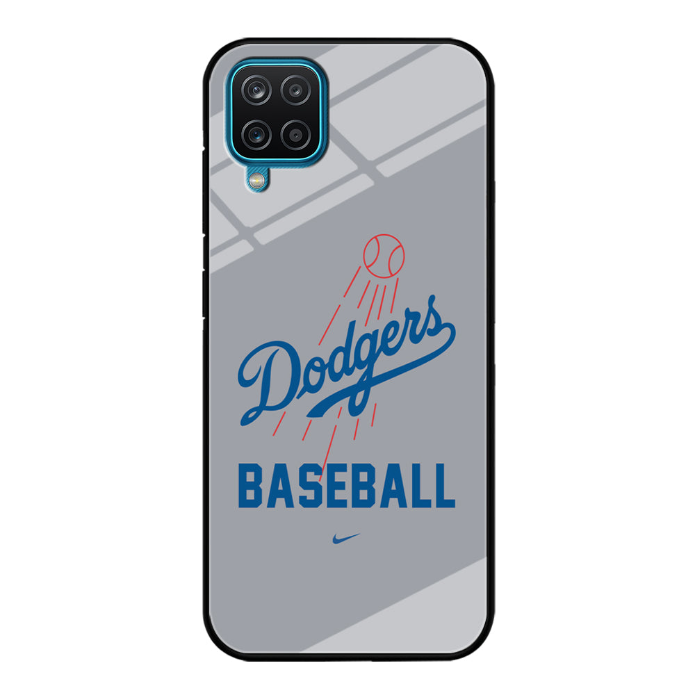 Baseball Los Angeles Dodgers MLB 002 Samsung Galaxy A12 Case-Phone Case-Tempered Glass Case-Altracase