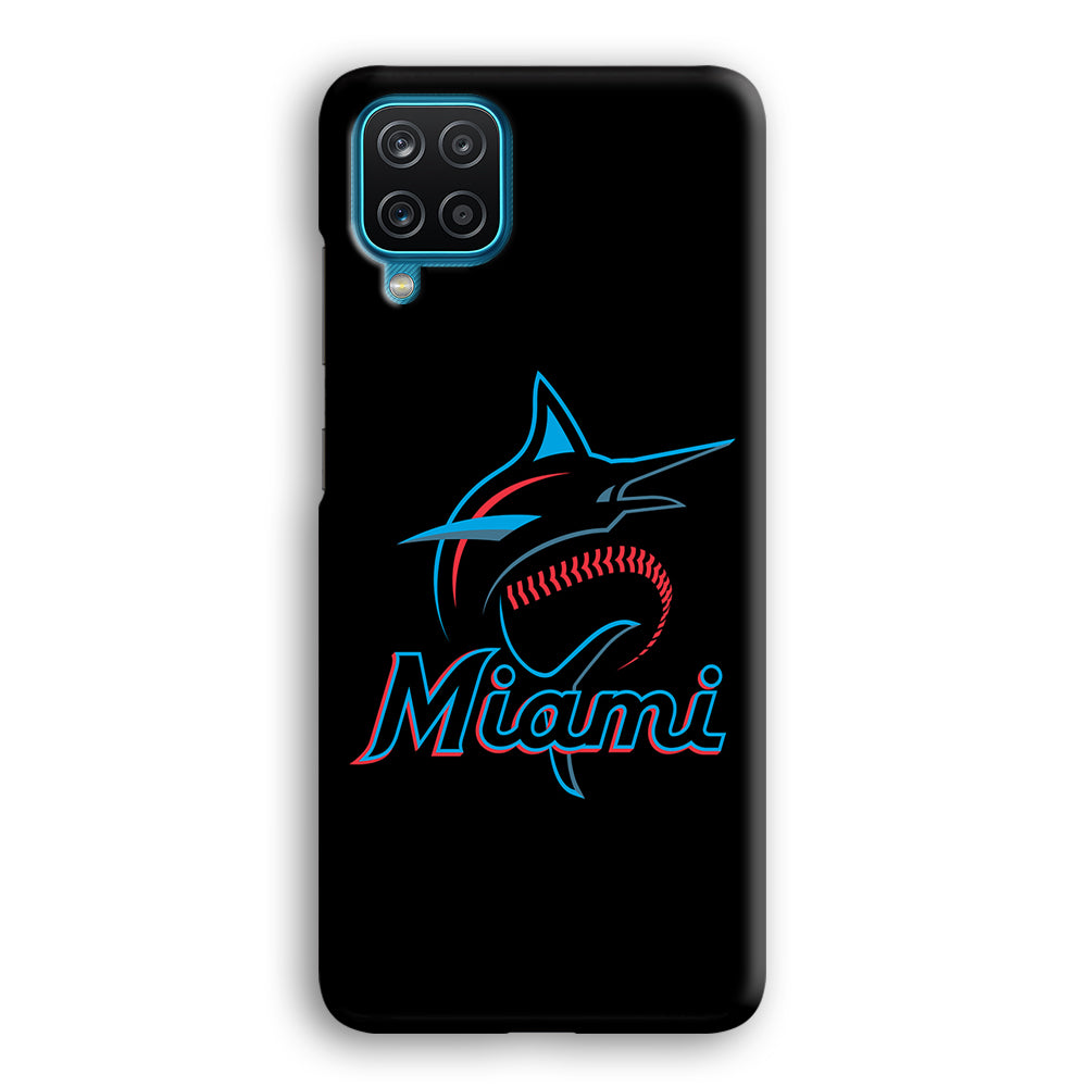 Baseball Miami Marlins MLB 001 Samsung Galaxy A12 Case-Phone Case-3D Case-Altracase