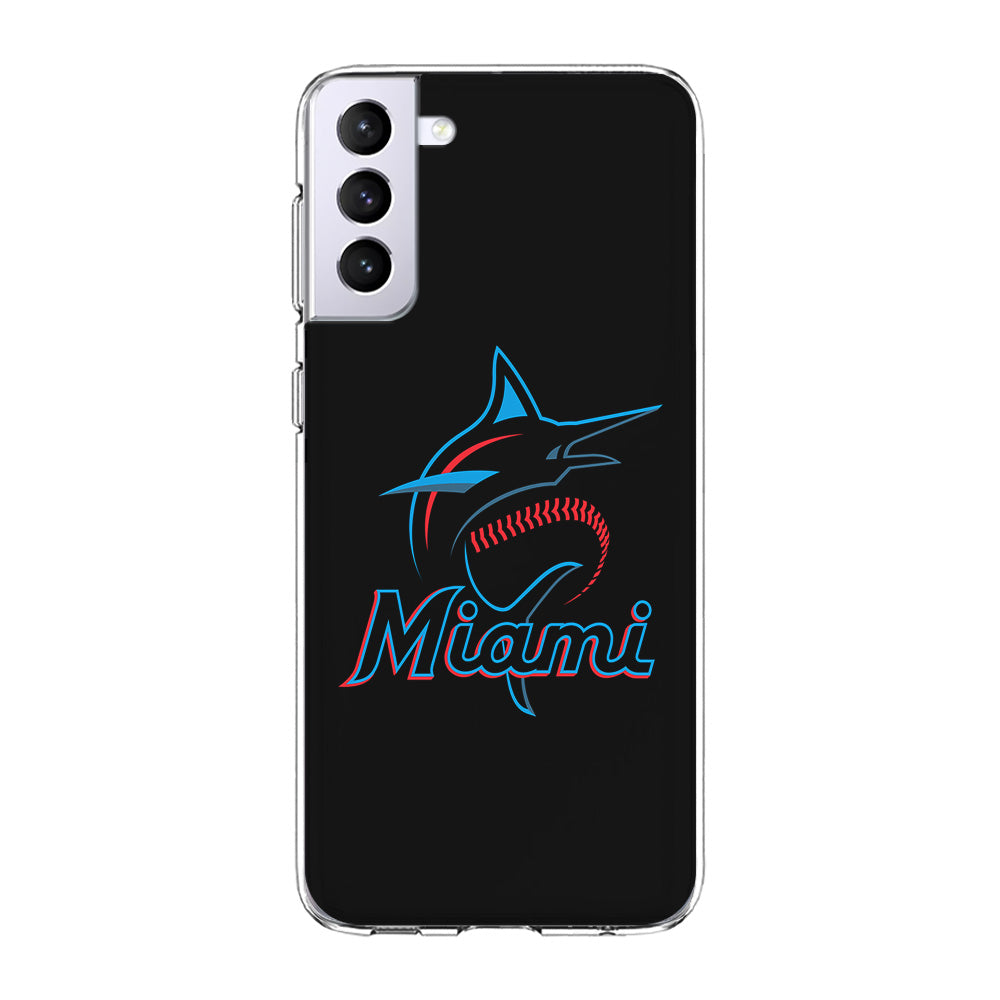 Baseball Miami Marlins MLB 001 Samsung Galaxy S21 Plus Case-Phone Case-Clear Soft Case-Altracase