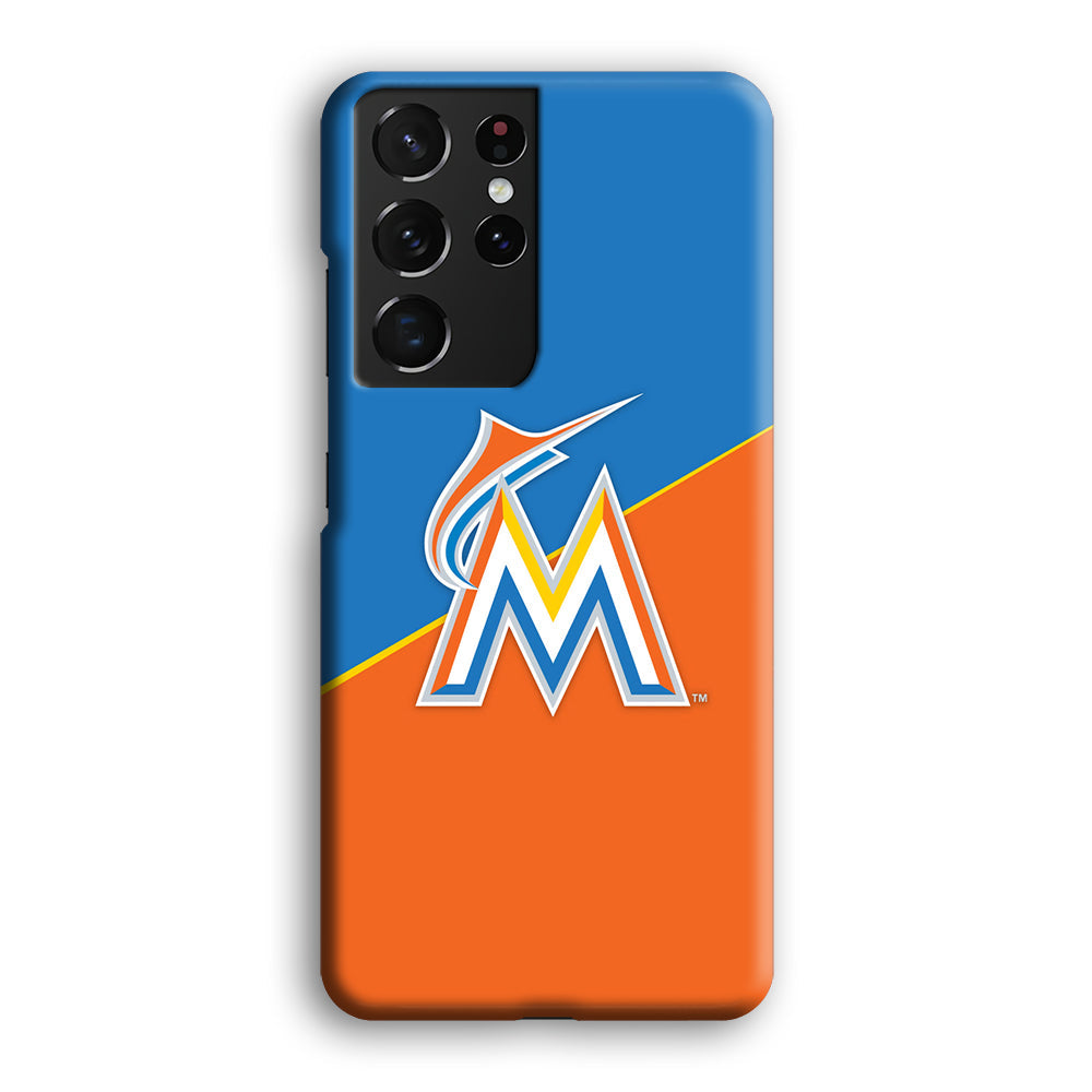 Baseball Miami Marlins MLB 002 Samsung Galaxy S23 Ultra Case-Phone Case-3D Case-Altracase