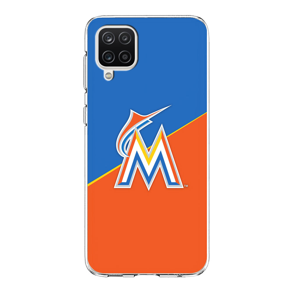Baseball Miami Marlins MLB 002 Samsung Galaxy A12 Case-Phone Case-Clear Soft Case-Altracase