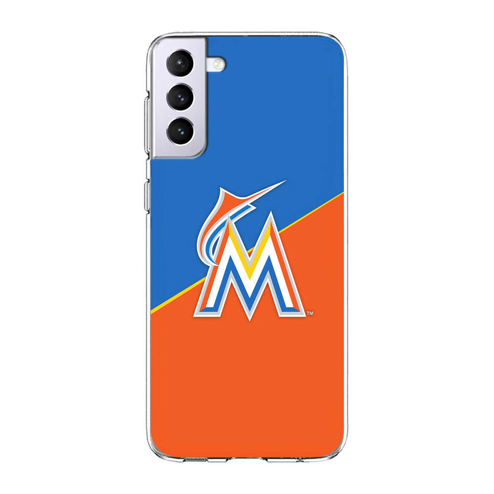 Baseball Miami Marlins MLB 002 Samsung Galaxy S21 Plus Case-Phone Case-Clear Soft Case-Altracase