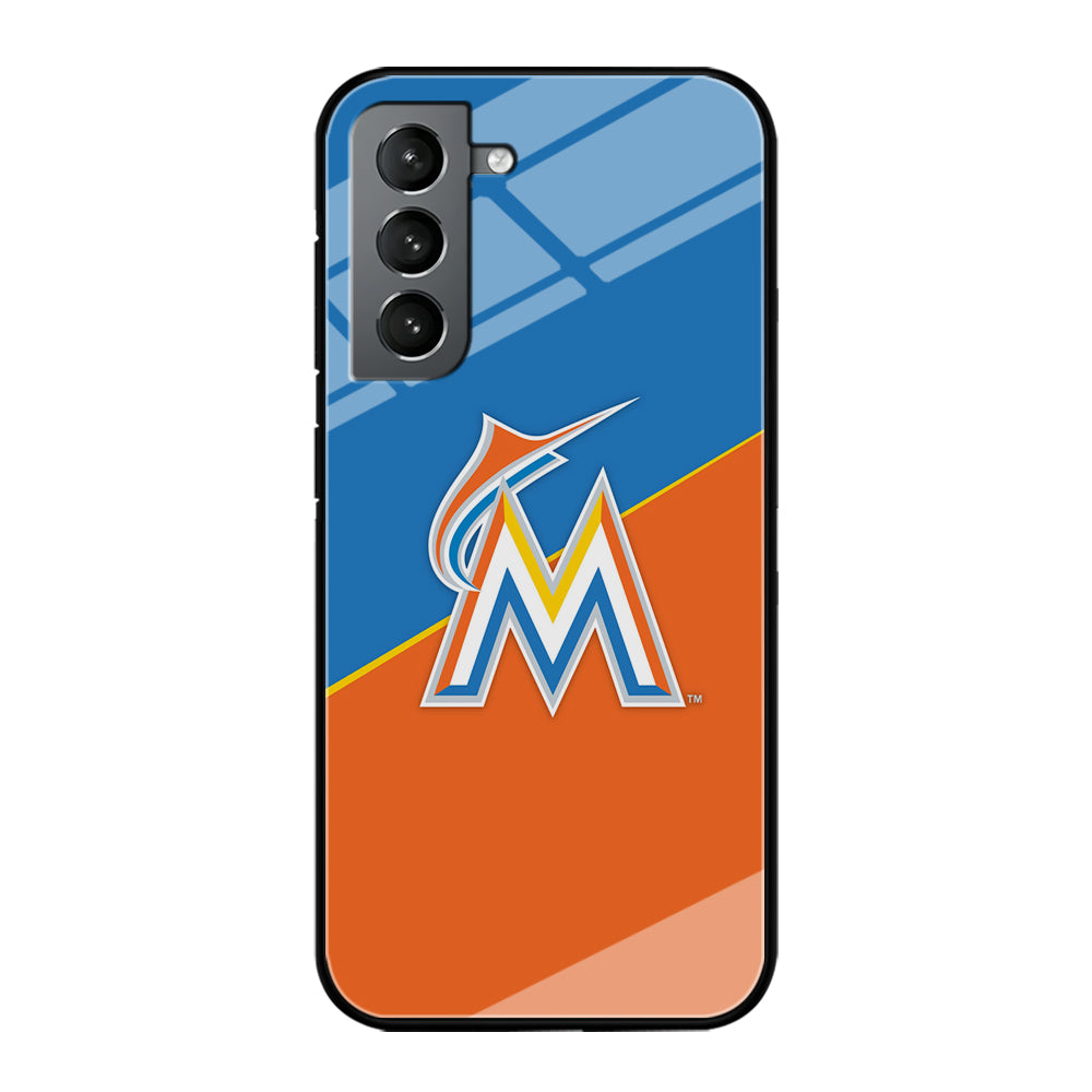 Baseball Miami Marlins MLB 002 Samsung Galaxy S21 Plus Case-Phone Case-Tempered Glass Case-Altracase