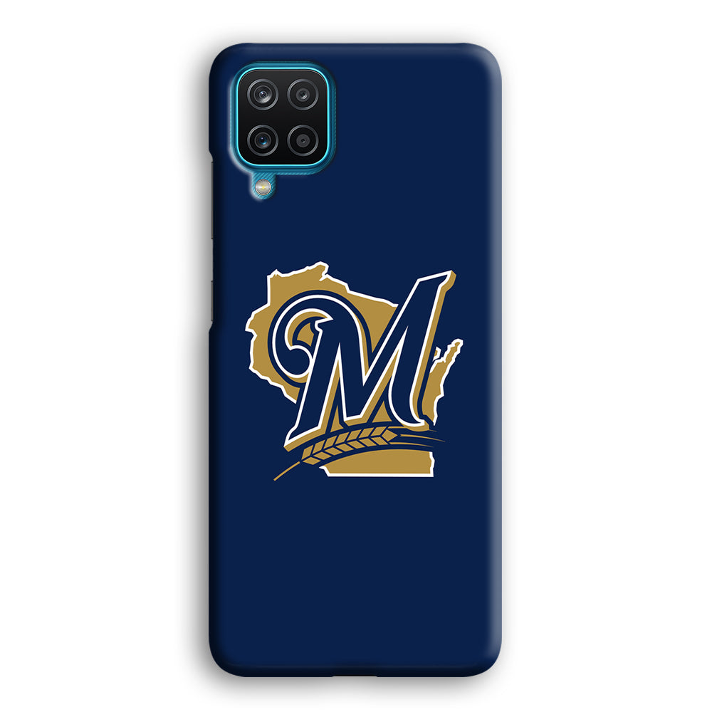 Baseball Milwaukee Brewers MLB 001 Samsung Galaxy A12 Case-Phone Case-3D Case-Altracase