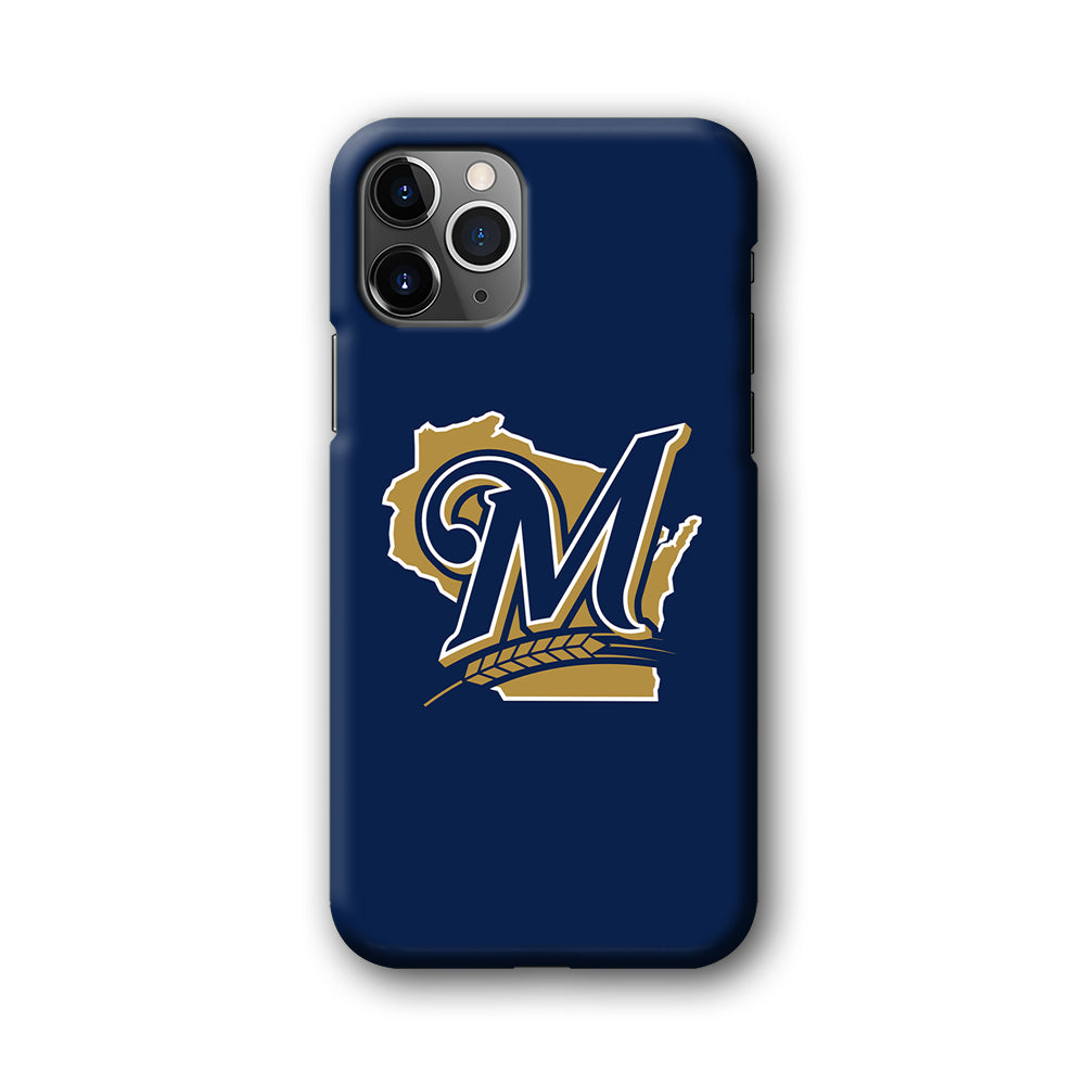 Baseball Milwaukee Brewers MLB 001 iPhone 11 Pro Max Case-Phone Case-3D Case-Altracase