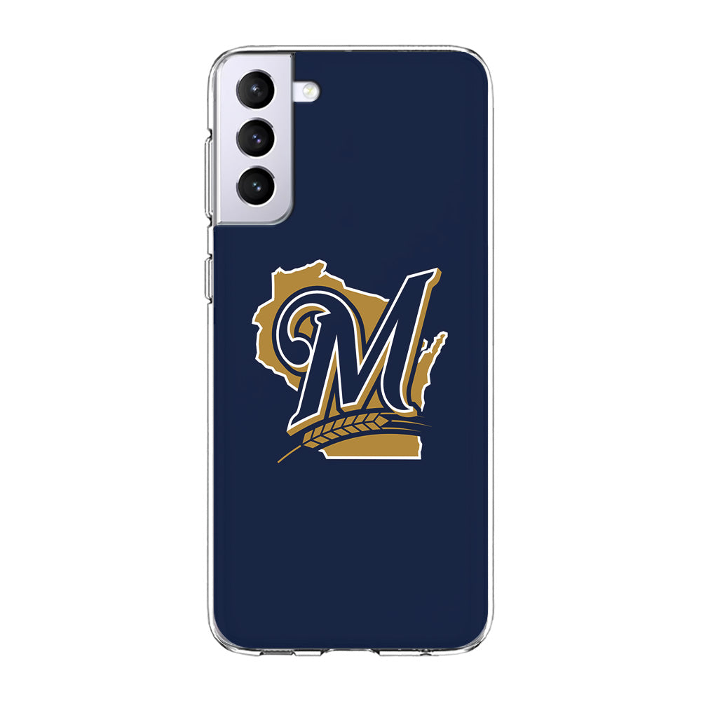 Baseball Milwaukee Brewers MLB 001 Samsung Galaxy S21 Plus Case-Phone Case-Clear Soft Case-Altracase
