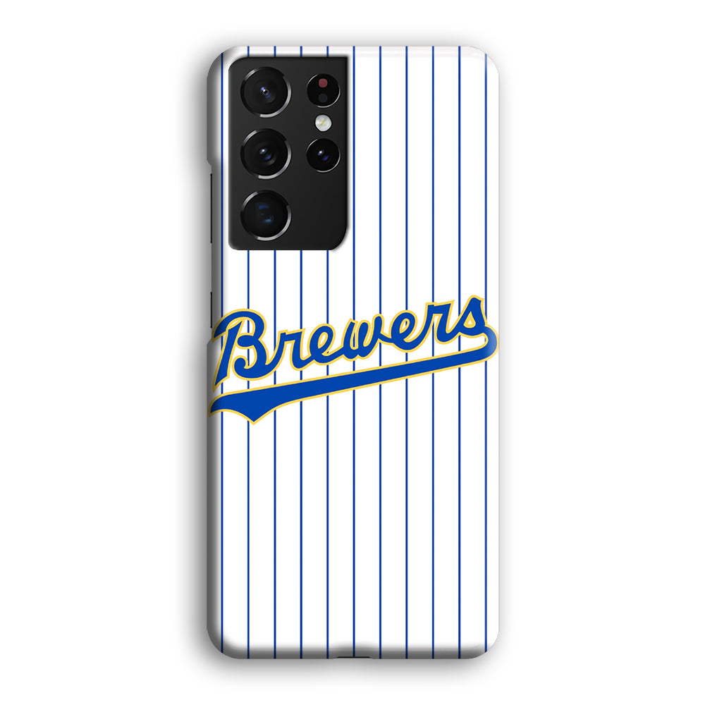 Baseball Milwaukee Brewers MLB 002 Samsung Galaxy S23 Ultra Case-Phone Case-3D Case-Altracase
