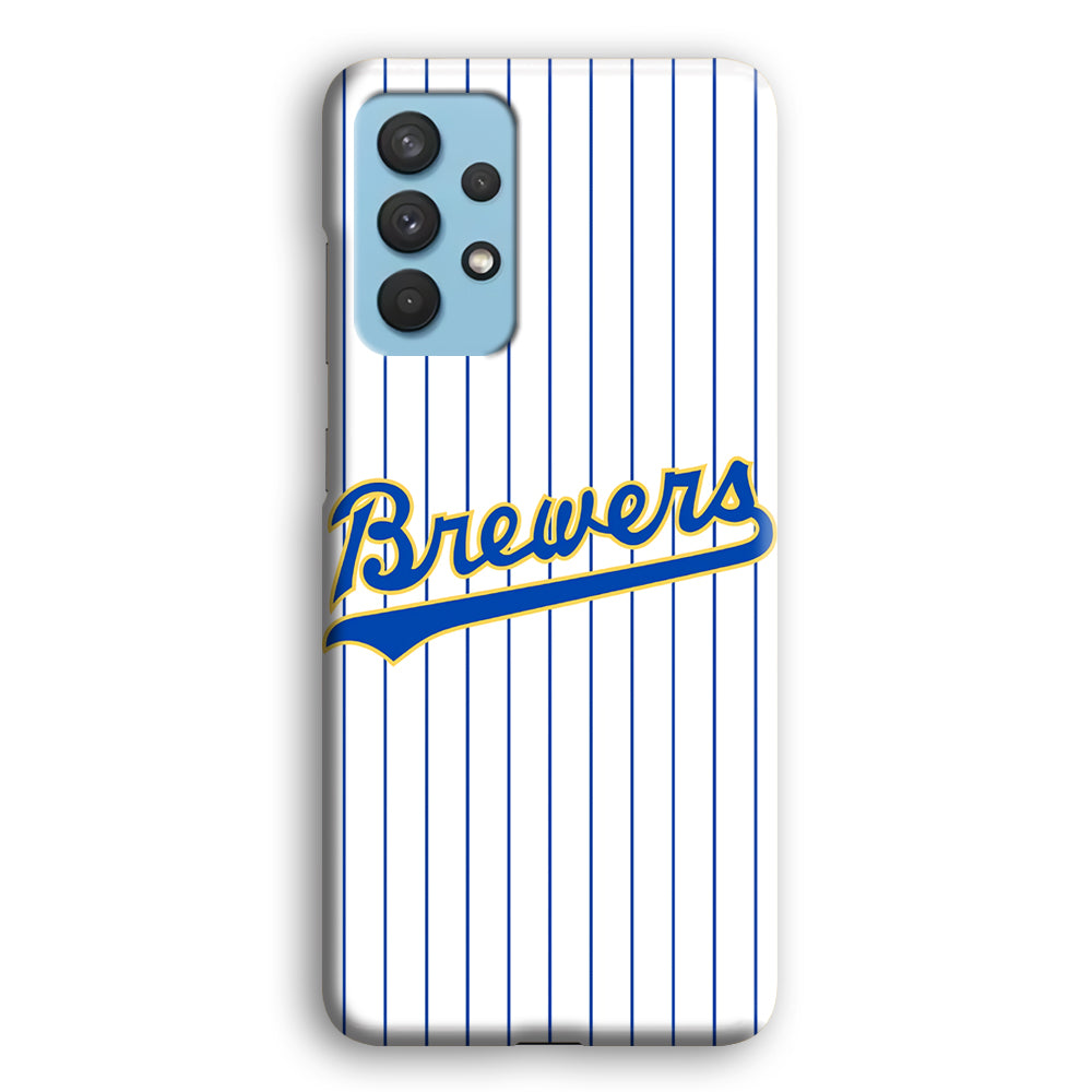 Baseball Milwaukee Brewers MLB 002 Samsung Galaxy A32 Case-Phone Case-3D Case-Altracase