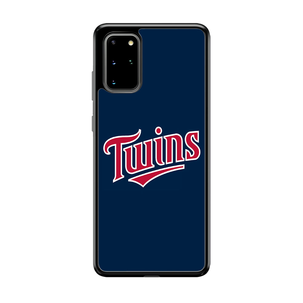 Baseball Minnesota Twins MLB 001 Samsung Galaxy S20 Plus Case-Phone Case-Rubber Black (2D Case)-Altracase
