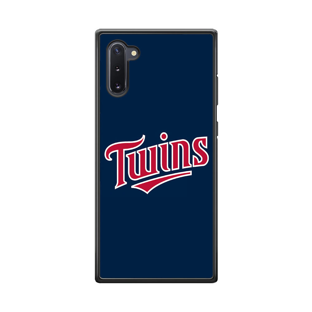 Baseball Minnesota Twins MLB 001 Samsung Galaxy Note 10 Case-Phone Case-Tempered Glass Case-Altracase