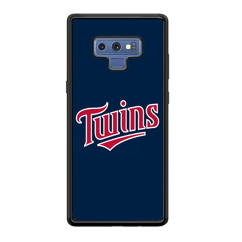 Baseball Minnesota Twins MLB 001 Samsung Galaxy Note 9 Case-Phone Case-Tempered Glass Case-Altracase