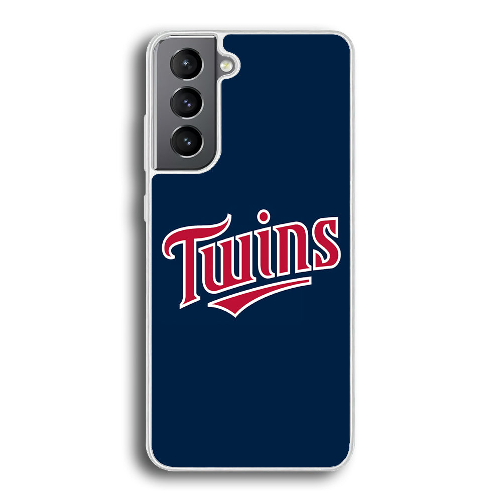 Baseball Minnesota Twins MLB 001 Samsung Galaxy S21 Plus Case-Phone Case-Rubber White (2D Case)-Altracase