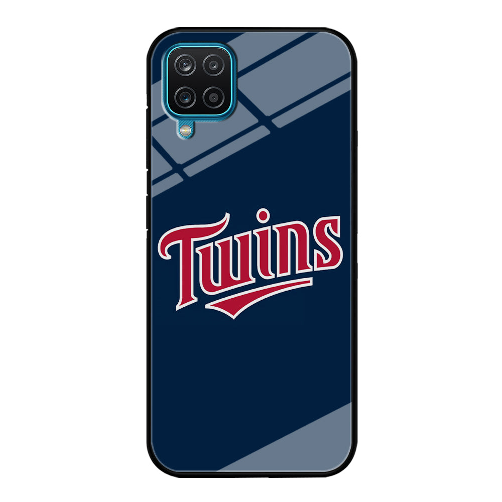 Baseball Minnesota Twins MLB 001 Samsung Galaxy A12 Case-Phone Case-Tempered Glass Case-Altracase