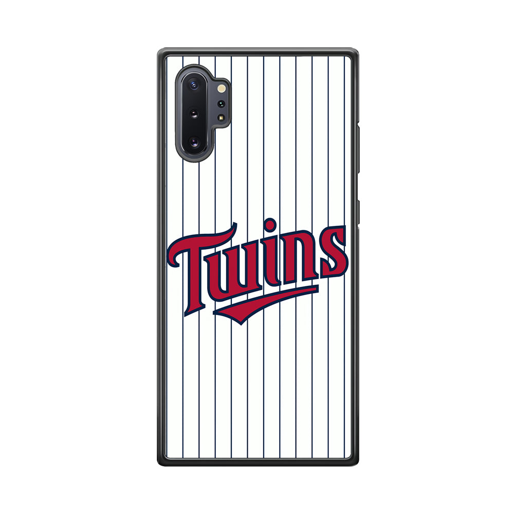 Baseball Minnesota Twins MLB 002 Samsung Galaxy Note 10 Plus Case-Phone Case-Tempered Glass Case-Altracase