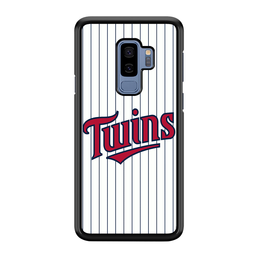 Baseball Minnesota Twins MLB 002 Samsung Galaxy S9 Plus Case-Phone Case-Rubber Black (2D Case)-Altracase