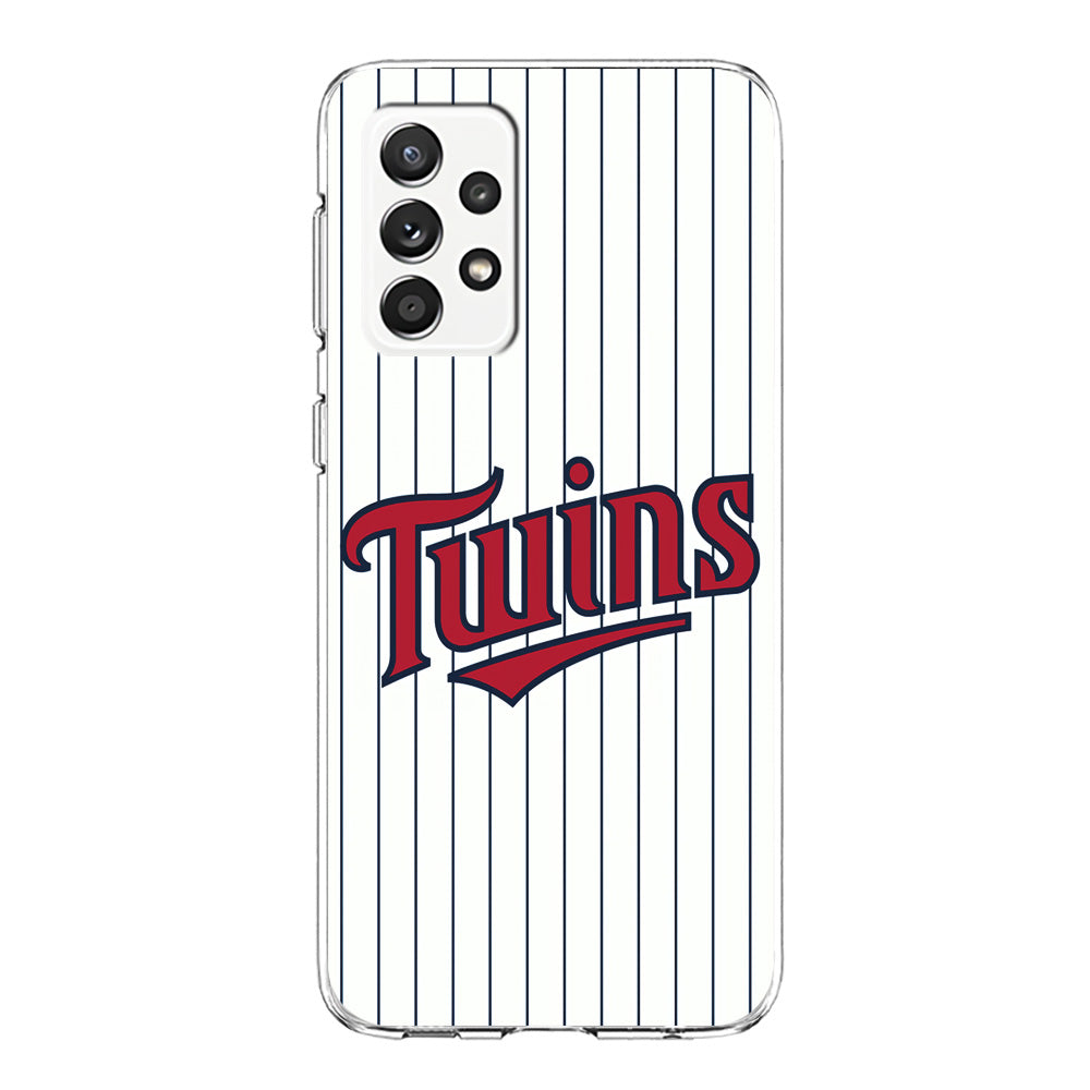 Baseball Minnesota Twins MLB 002 Samsung Galaxy A72 Case-Phone Case-Clear Soft Case-Altracase