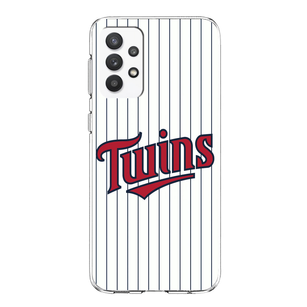 Baseball Minnesota Twins MLB 002 Samsung Galaxy A32 Case-Phone Case-Clear Soft Case-Altracase