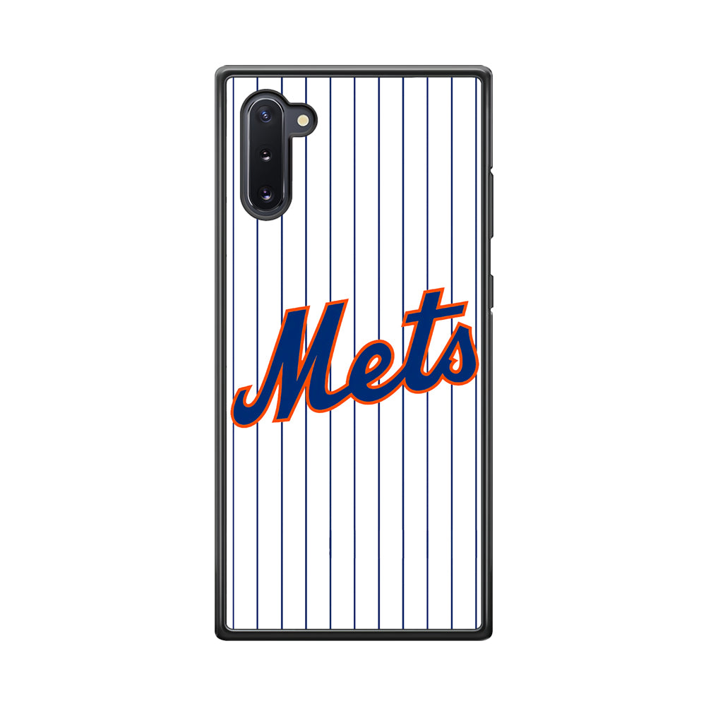 Baseball New York Mets MLB 001 Samsung Galaxy Note 10 Case-Phone Case-Tempered Glass Case-Altracase