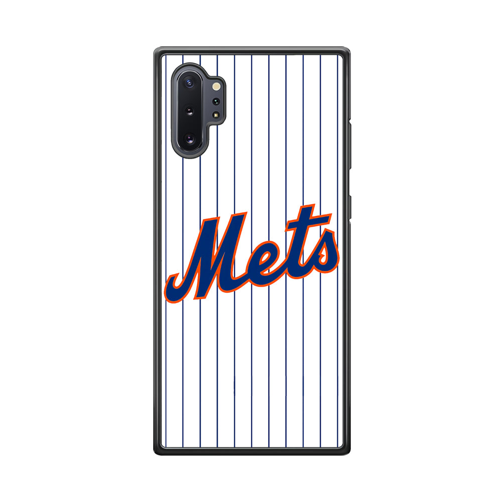 Baseball New York Mets MLB 001 Samsung Galaxy Note 10 Plus Case-Phone Case-Tempered Glass Case-Altracase